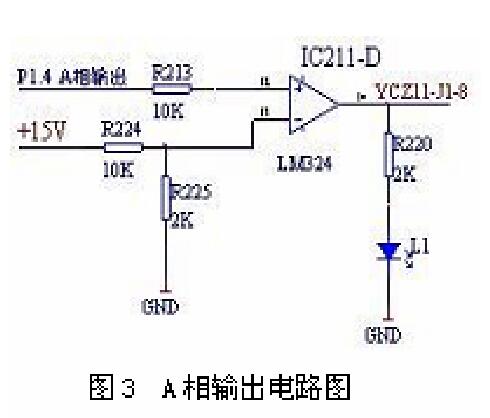 A相输出电路